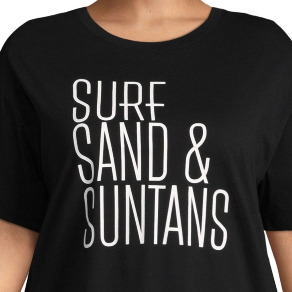 "Surf, Sand & Suntans" Tee - Picture 2 of 4